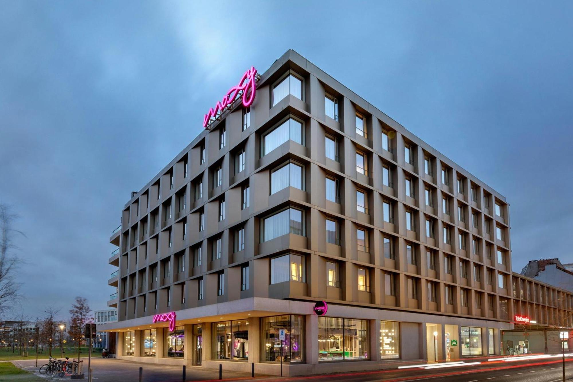 Hotel Moxy Amberes Exterior foto